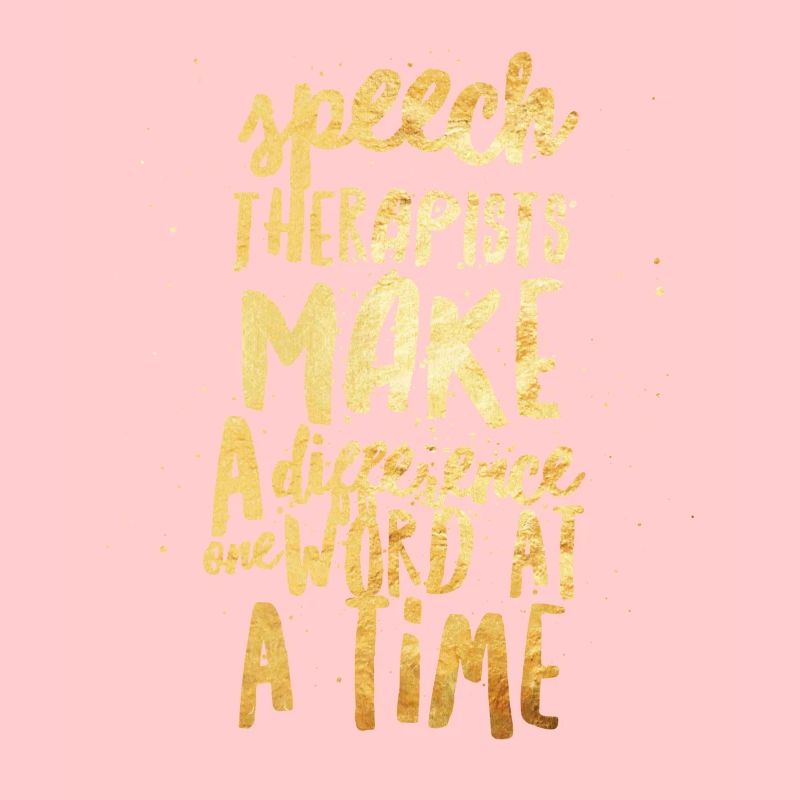 Speech Therapists Make A Difference