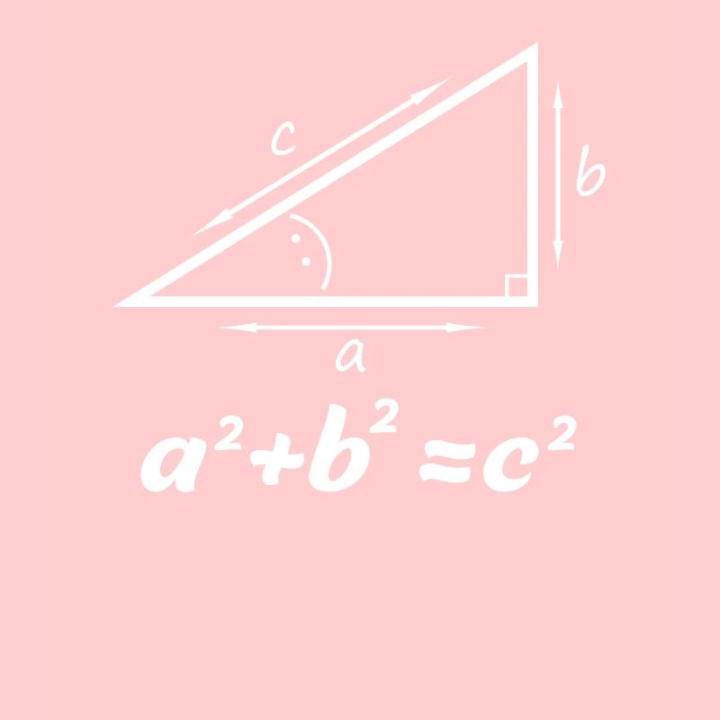 Cadeau de théorème de Pythagore pour un nerd de professeur de mathématiques