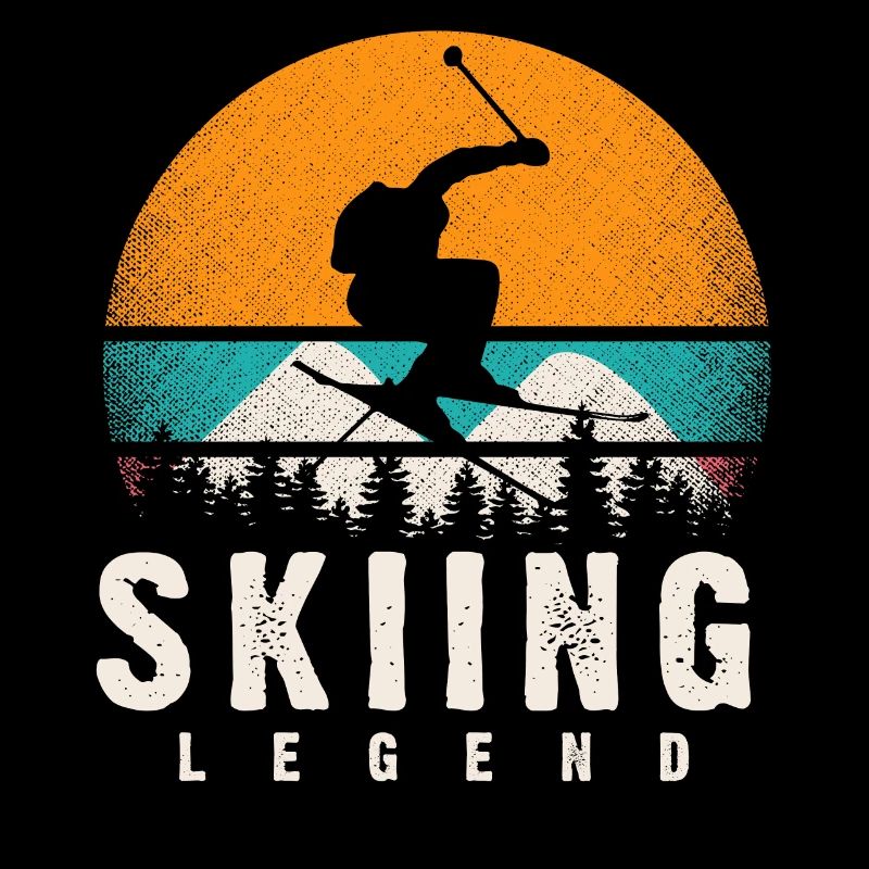 Après-ski, pose de ski, équipement de moniteur de ski
