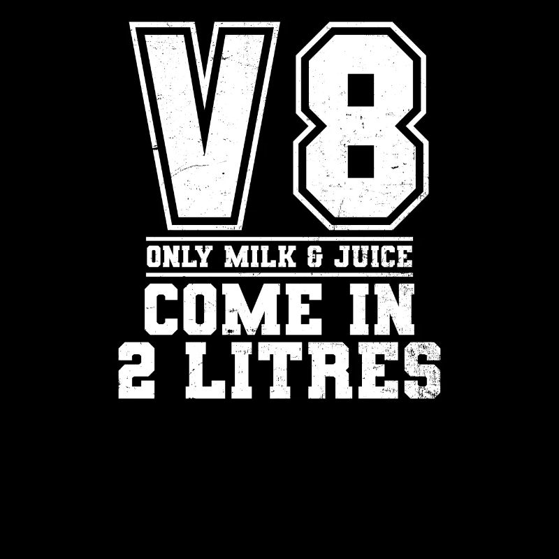V8 Engine Milk And Juice Come 2 Litres Gift