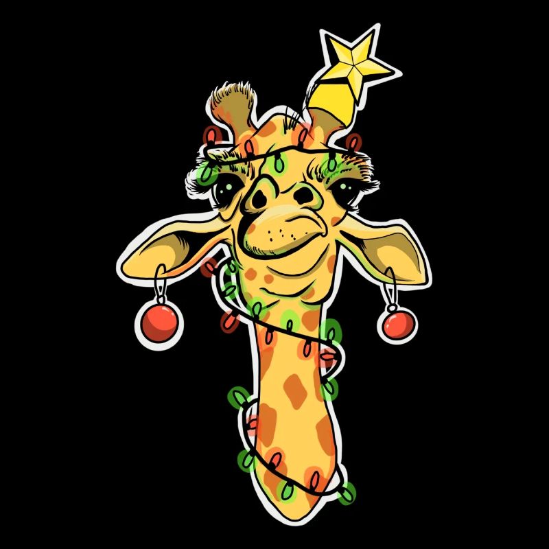 Weihnachtsgiraffe Weihanchtsbaum Schmuck Giraffe