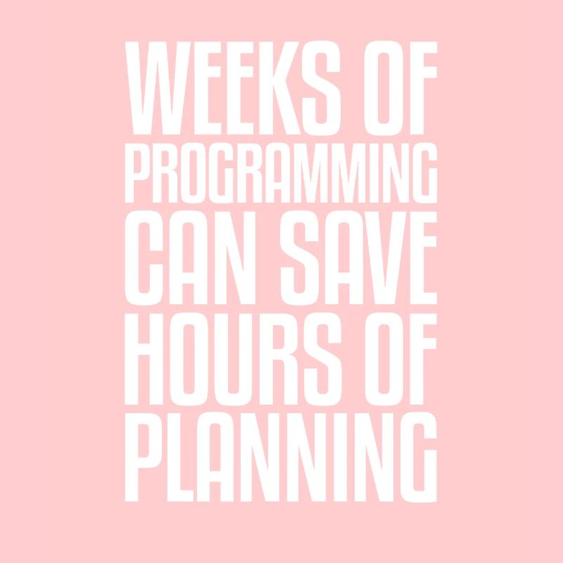 Weeks of Programming | Programmierer Computer IT