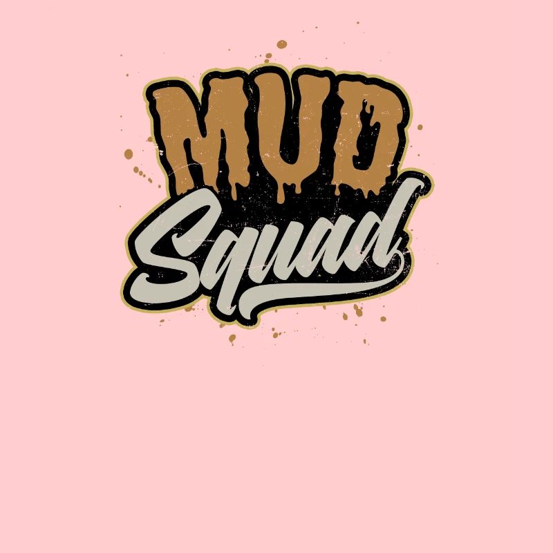 Cadeau de tenue d'équipe Mud Run Mud Squad