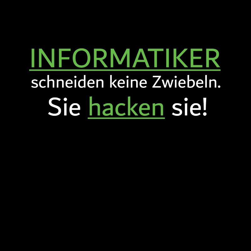 Informatiker Programmierer Hacker