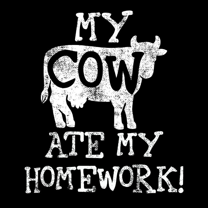 Vache de retour à l'école