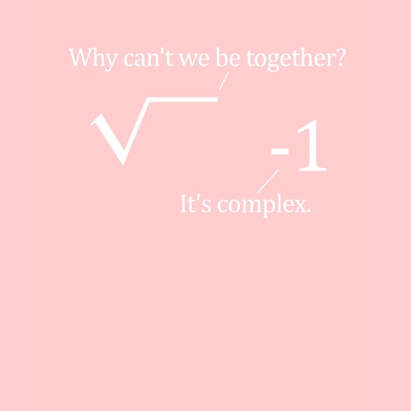 Why Cant Be Together Complex mathematician student