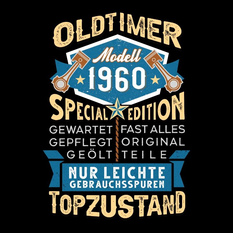 60. Geburtstag Oldtimer Topzustand 1960