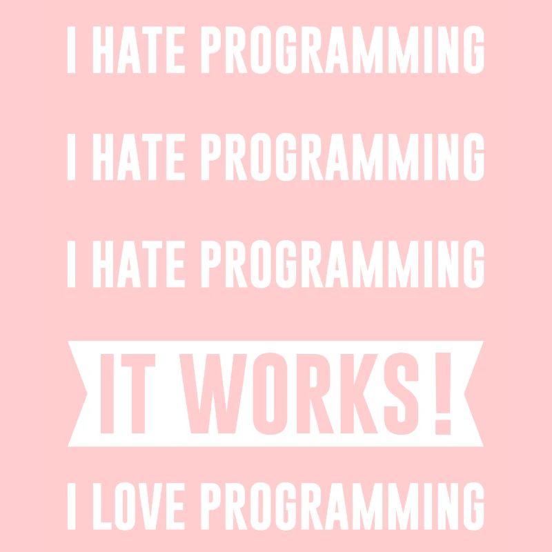 Programmer - I HATE PROGRAMMING