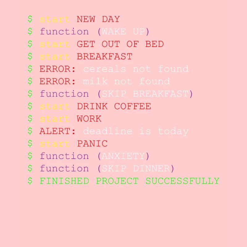 Méthode de fonction de code de blague du programmeur