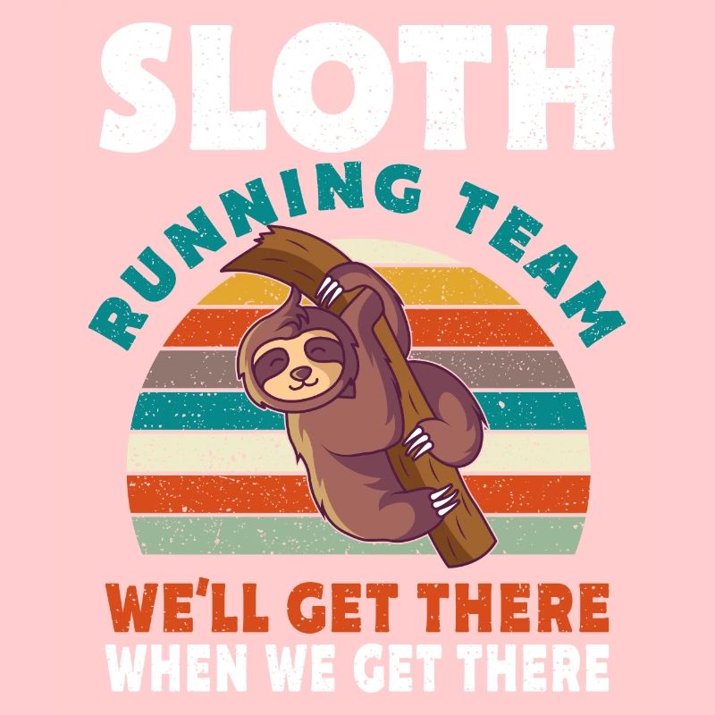 Sloth Running Team Geschenk