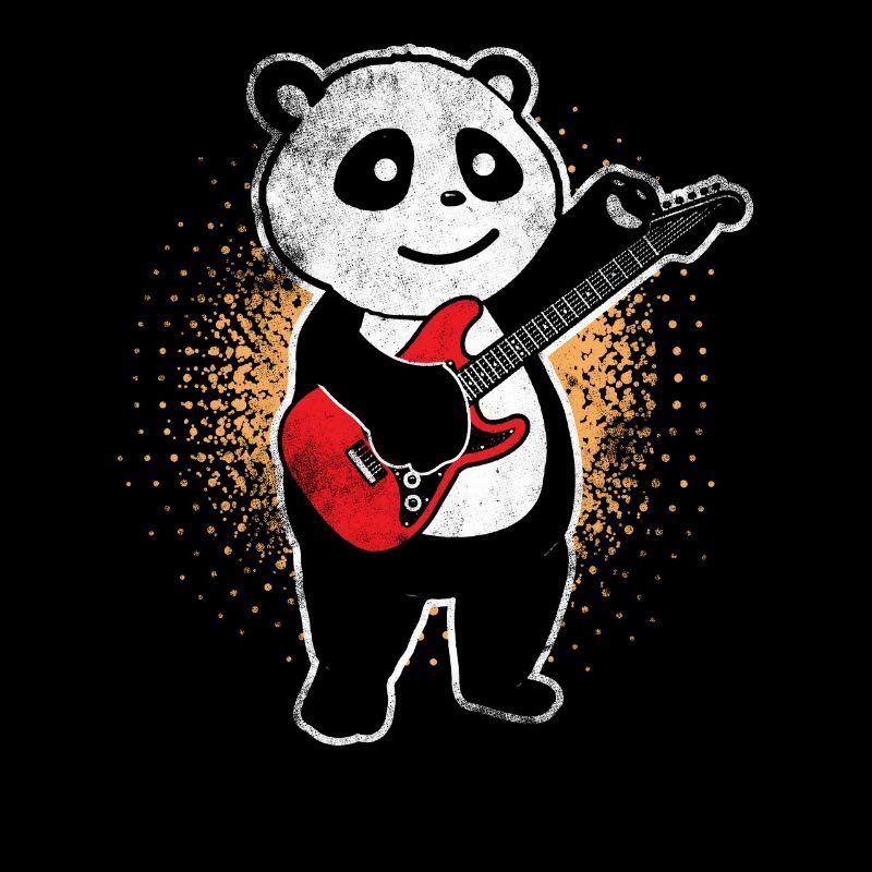 Panda Gitarrist