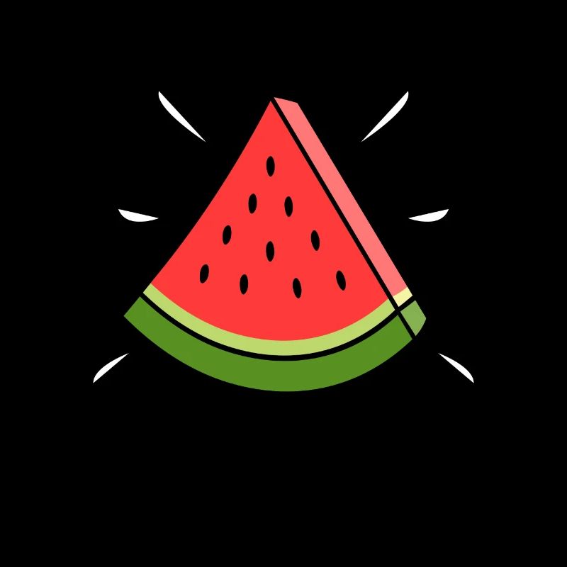 Funny watermelon design for the beach