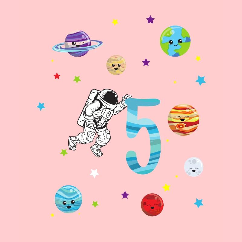 5th birthday astronaut solar system gift