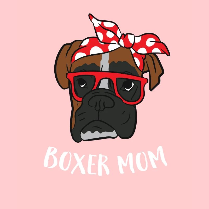 Drôle Boxer Maman Mignonne Boxeuse Maman