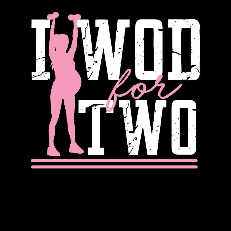 Je WOD For Two Pregnancy Workout Buddy Maternity