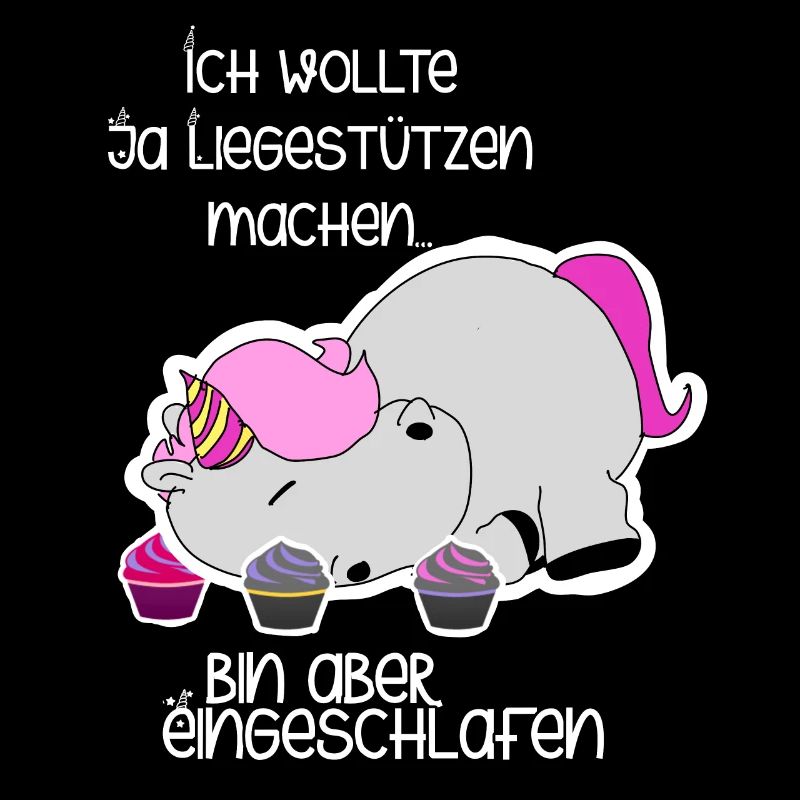 Faules Einhorn Lustige Sprüche