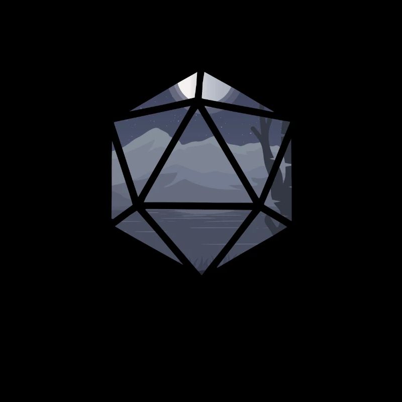 Moonlight Forest Cube