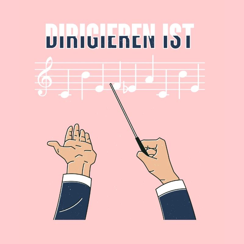 Dirigieren Ist Chefsache Dirigent Chor Geschenk