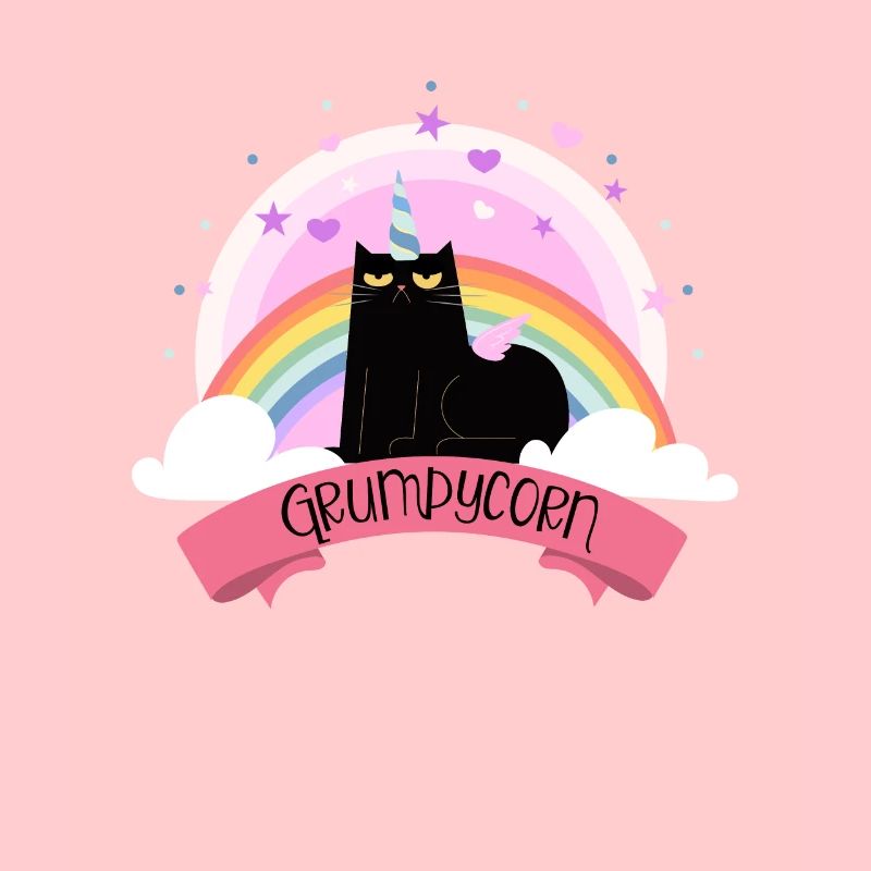 Grumpycorn Grumpy Licorne Chat