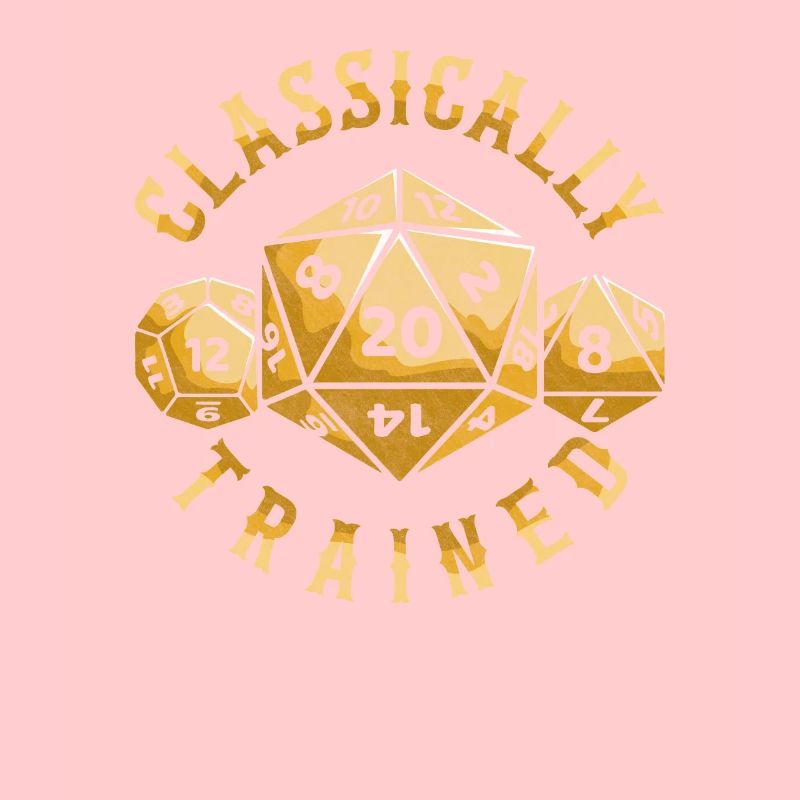 Classically Trained D20 Dice RPG Gift Tabletop