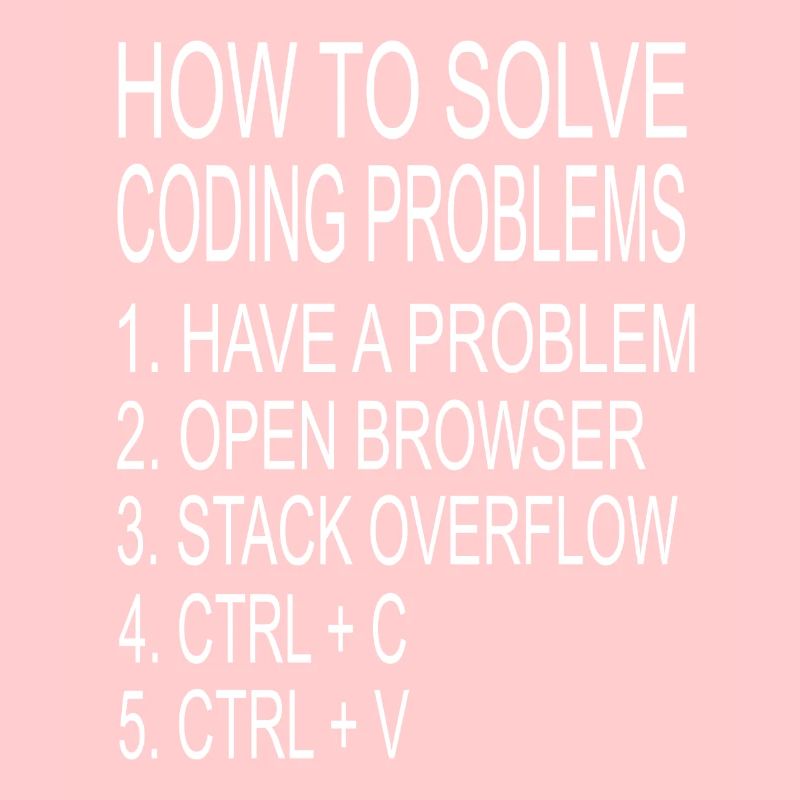 Programmer coder solving computer science problems