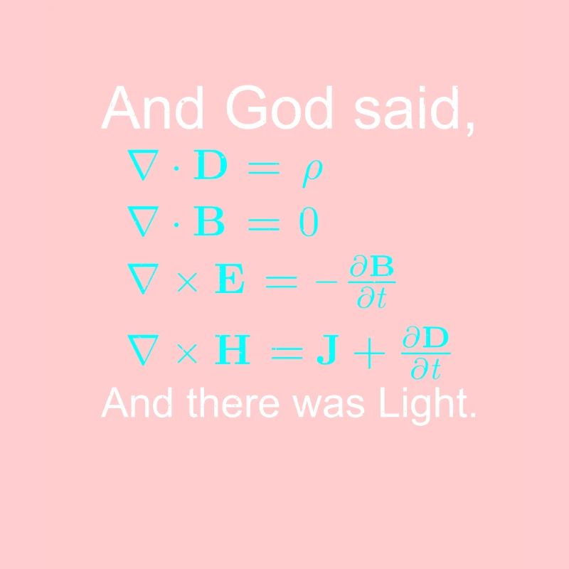 Maxwell physicists gift math students