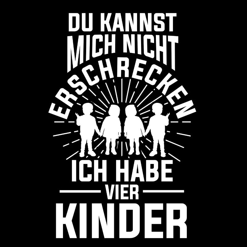 Vier Kinder Vater Papa Mutter Mama Eltern Geschenk