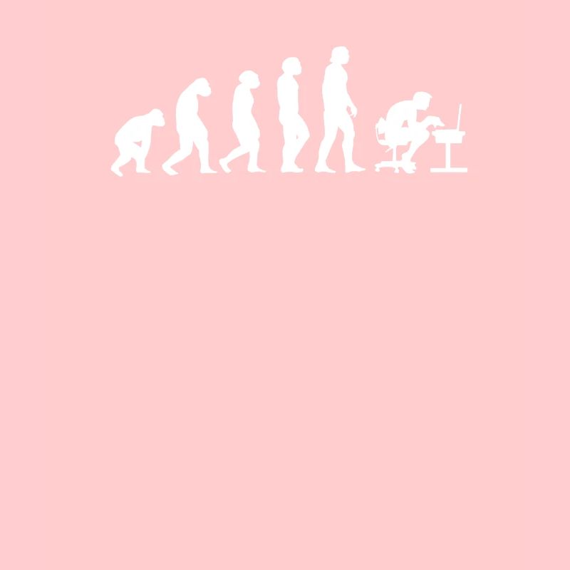 Gamer PC Informatiker Evolution Nerd