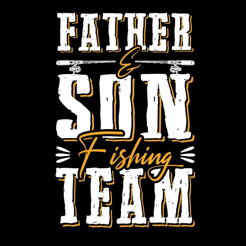 Fishing dad papa son