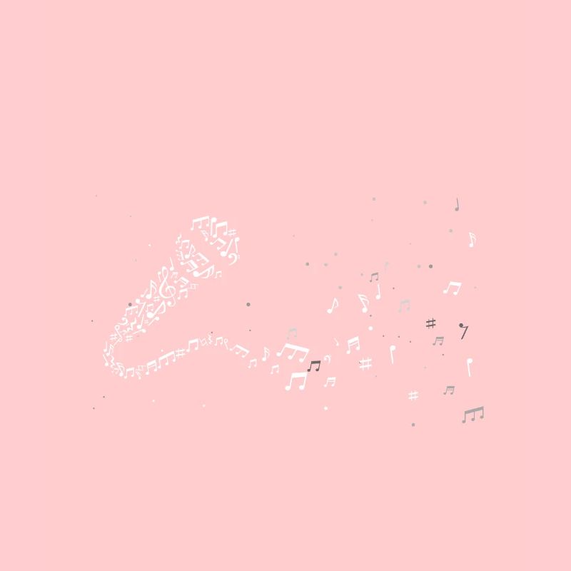 Mikrofon Musik Notizen Karaoke Singen Mikrofon Geschenk