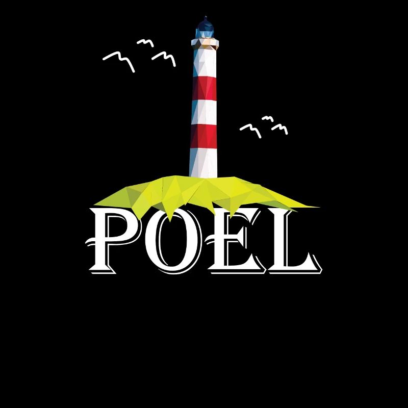 Insel Poel - Leuchtturm Möwe - Souvenir Geschenk