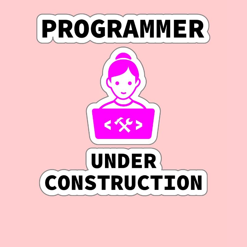 Girl Programmer Under Construction, Programming