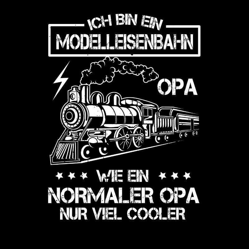 Ich Bin Modelleisenbahn Opa - Cooler Opa