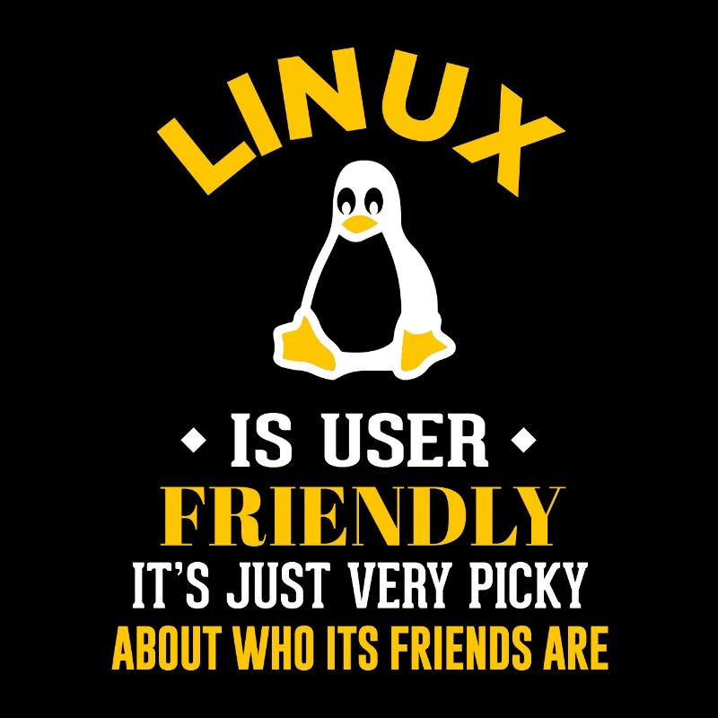 Linux Geek Coding Programmierer Nerd