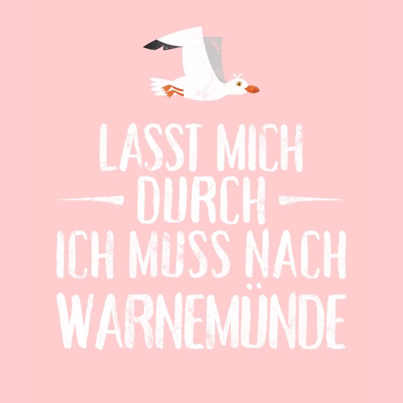 Lasst mich durch ich muss nach Warnemünde Möwe