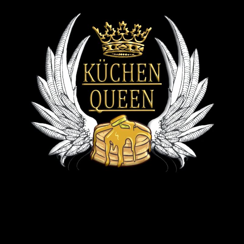 Küchenqueen Backen Design mit Kuchen