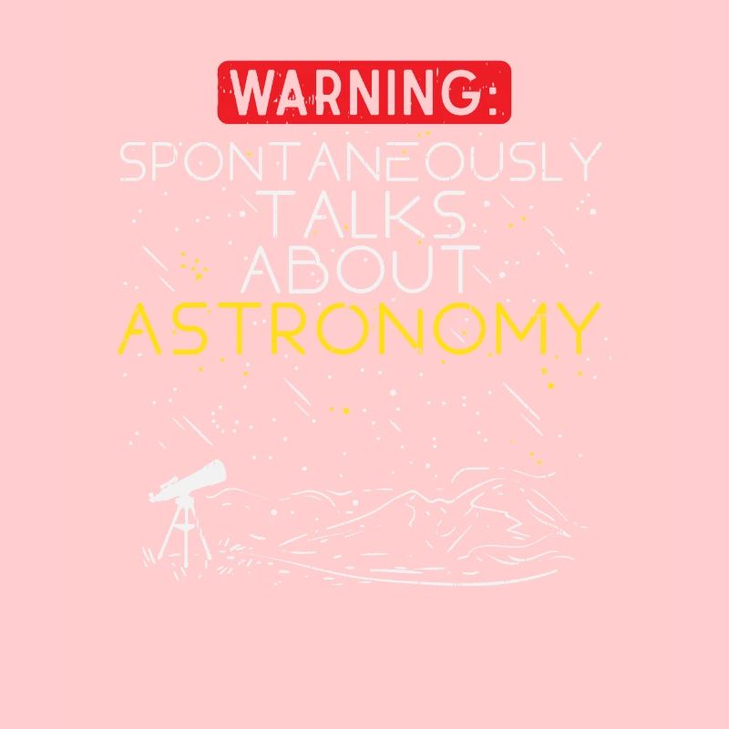 Astronomie Warnung: Spontane Gespräche über