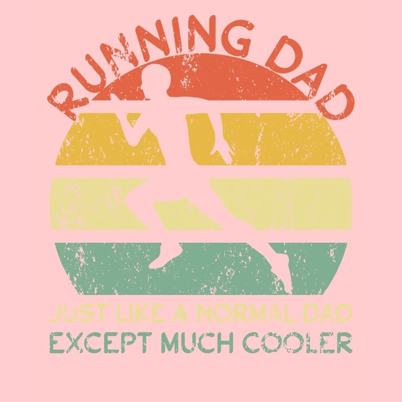 Running Dad Jogging Dad Marathon Runner Father's Day