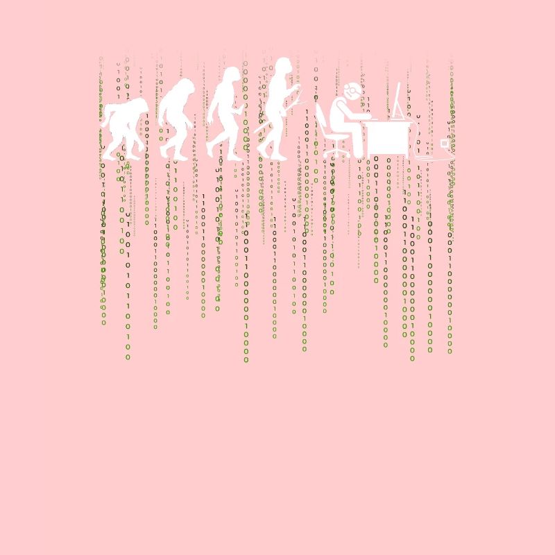 Evolution Computer Enticklung Bürarbeit Geschenk