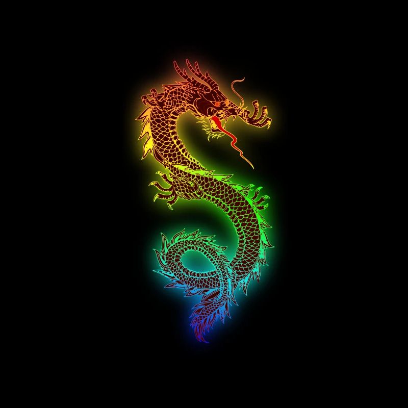 Kunst Drache