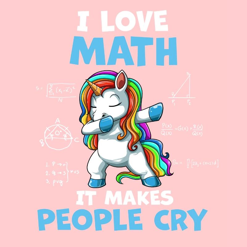 J’adore les maths de maths Licorne