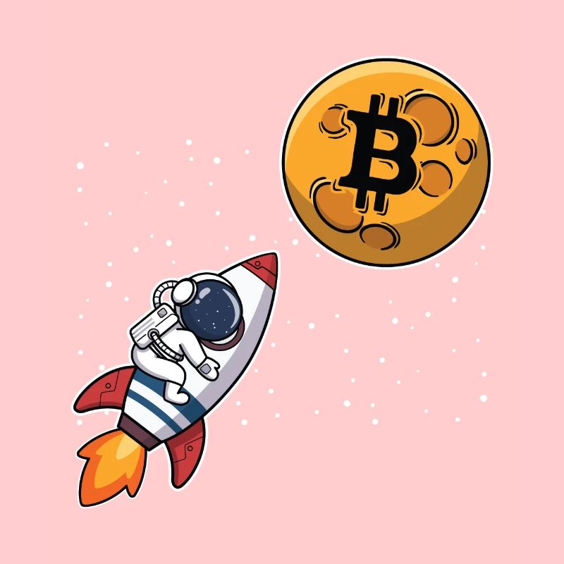 Astronaute Bitcoin