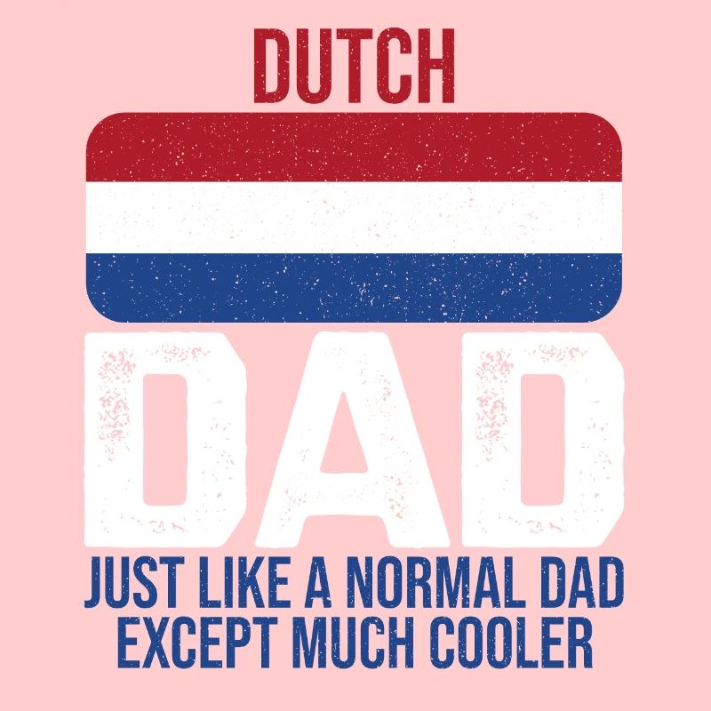 Dutch Dad Pays-Bas Conception du drapeau pour le