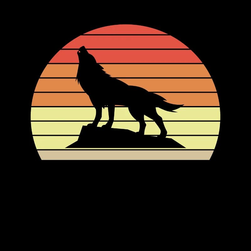 Wolf pack animal wolves
