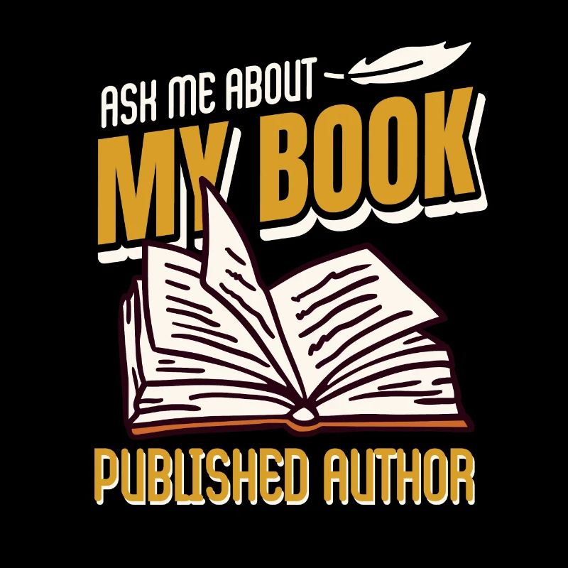 Writing Ask Me About My Book published author