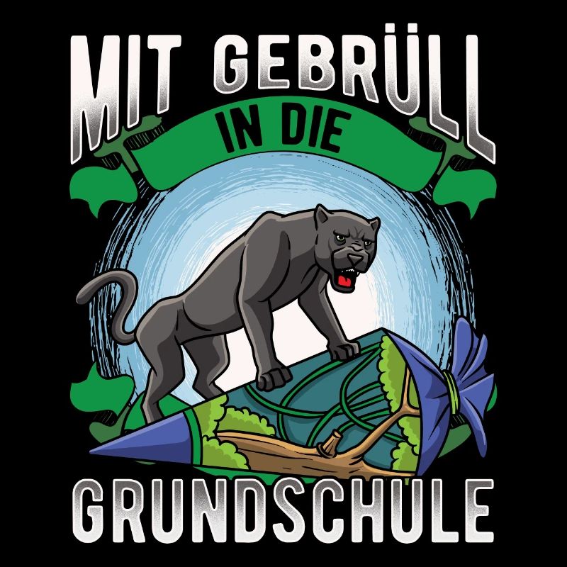Schulkind Einschulung Panther