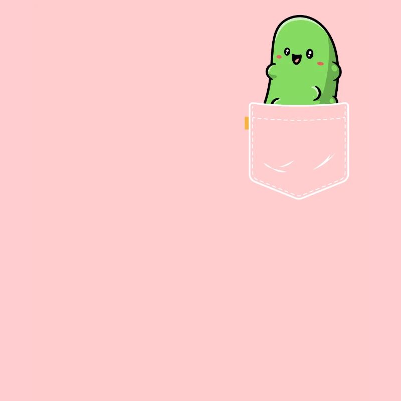 Cornichon de poche Drôle de concombre végétalien