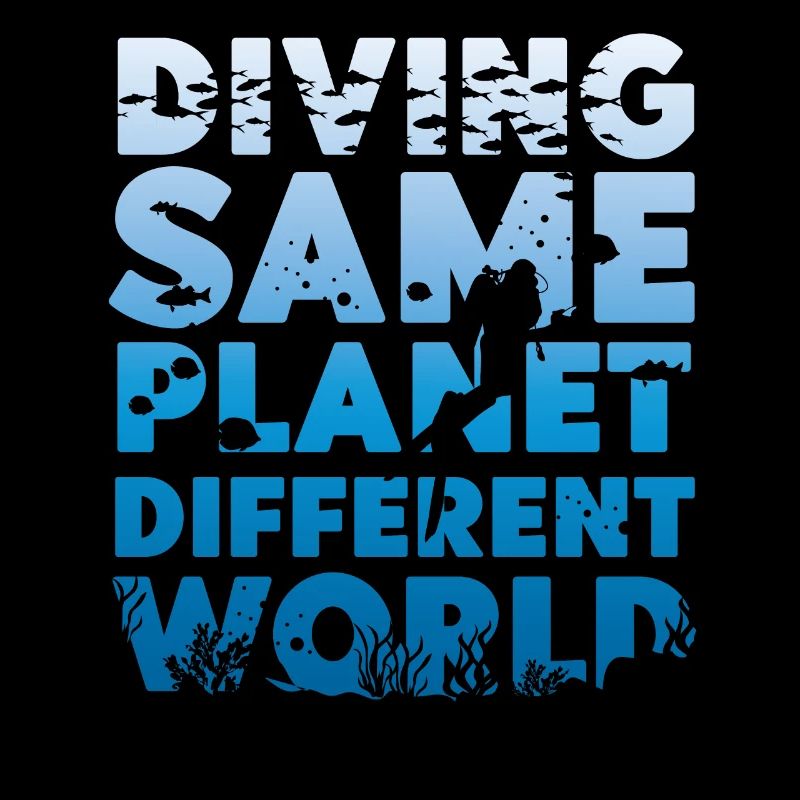 Scuba Diving Diver Diving Same