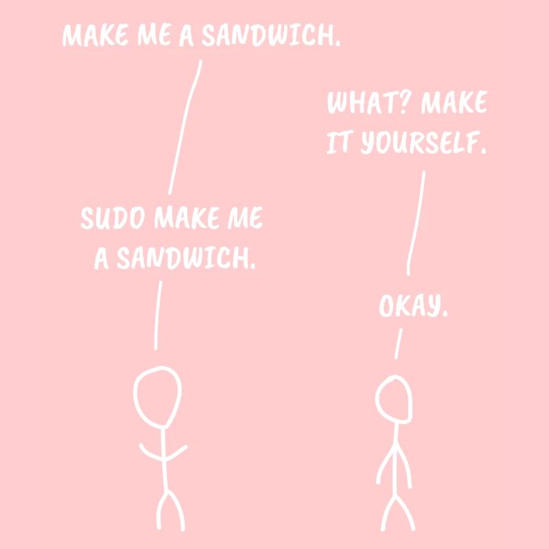 SUDO MAKE ME A SANDWICH