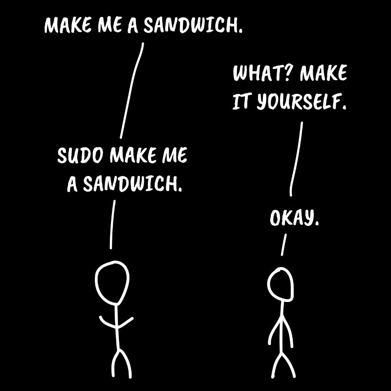 SUDO MAKE ME A SANDWICH